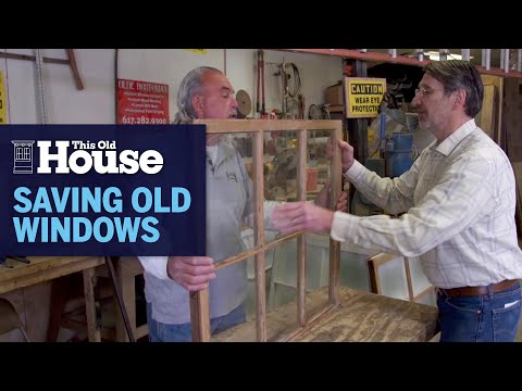 Video: Repair and restoration of wooden windows