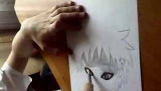 Gaara kid drawing