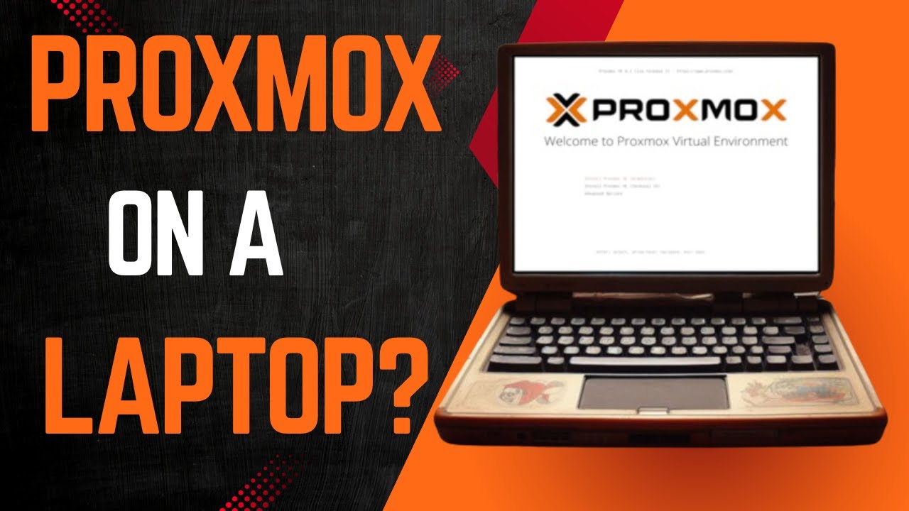 How to Setup Proxmox on a Laptop - YouTube