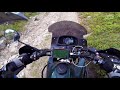 Карпаты хребты Пневе и Свидовец на Honda Transalp Adventure moto trip on Ukrainian Carpathians