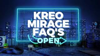 MIRAGE - Instructional Video & Answering all FAQs