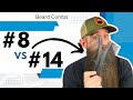 8 vs 14 carbon fiber chicago combs beard comparison