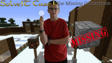 THE MYSTERY BEGINS!| SolveIT Case 1: The Missing Cornerstone (Minecraft Map)