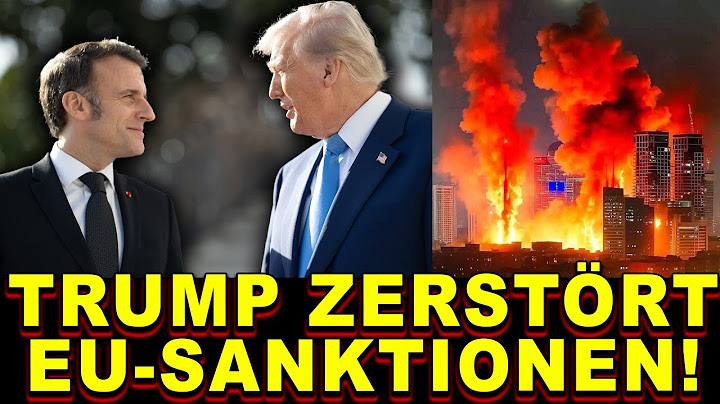 TRUMP DESTROYS EU SANCTIONS! G7 scandal: Summit CANCELLED – Europe in chaos!