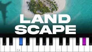 Video voorbeeld van "Jarico - Landscape  (piano tutorial)"