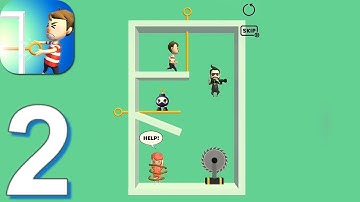 Pin Rescue - Pull The Pin - Gameplay Walkthrough Part 2 Levels 41-74 (Android)