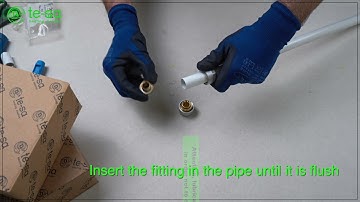 217T Compression fitting for multilayer pipe