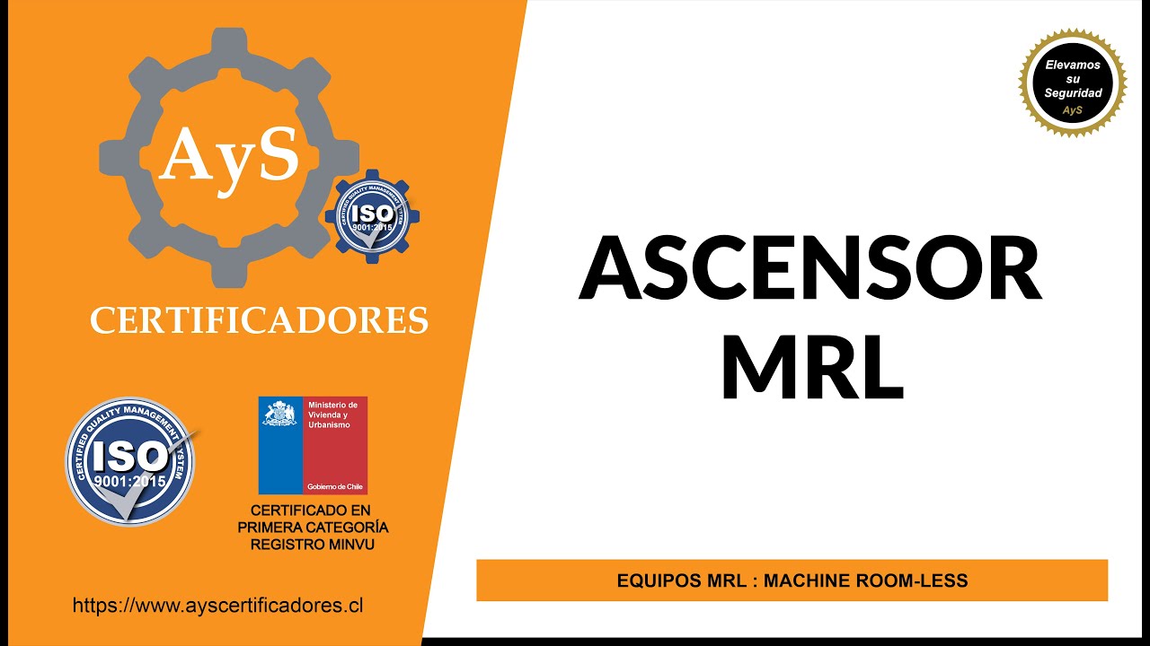 Ascensores sin sala de máquinas MRL