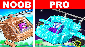 WORKING HELICOPTER Build Challenge in Minecraft!