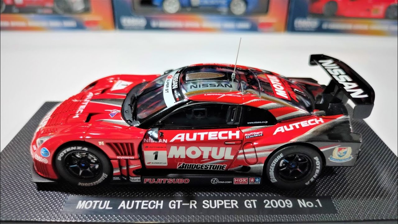 1/43 Ebbro MOTUL AUTECH GT-R - YouTube