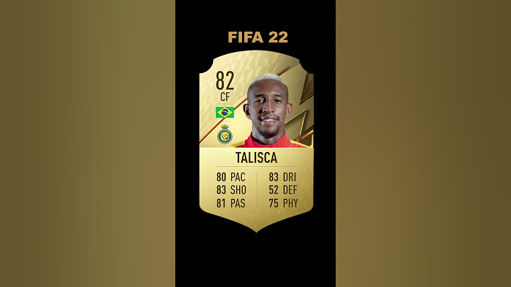 Anderson Talisca in EVERY FIFA (FIFA 19-FIFA 23) #like #subscribe