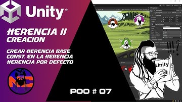 POO #7 Creacion de la herencia en c# para Unity