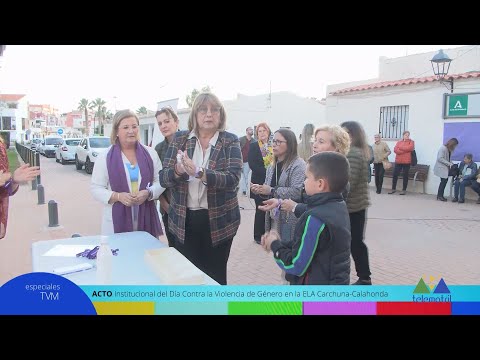 Acto institucional 25N Carchuna Calahonda 1 diciembre 2022