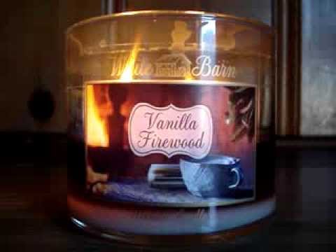 bath and body works candle review candle of the week vanilla firewood candle bath and body works
