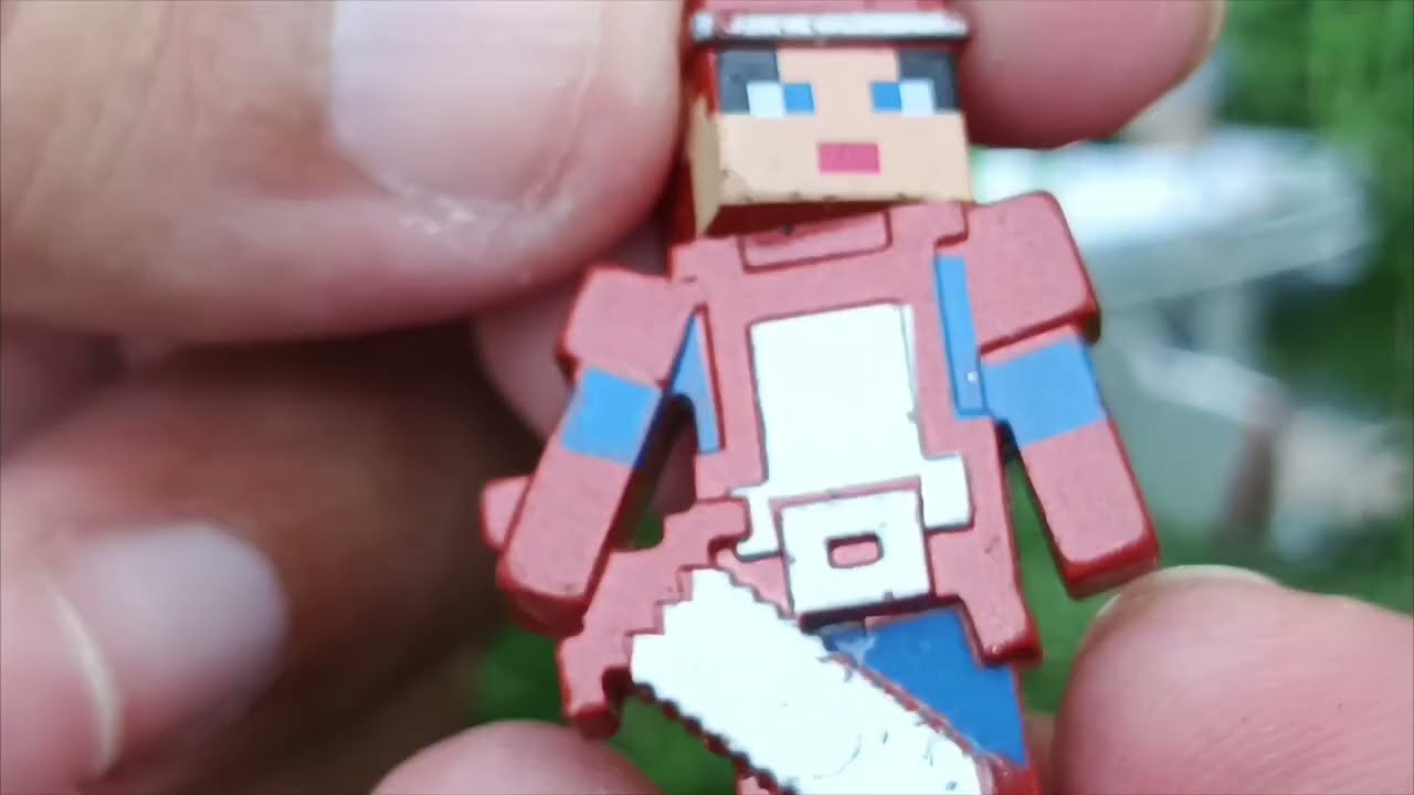 Minecraft metal figures jada toys 