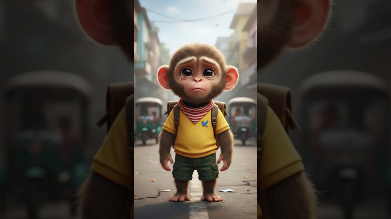 One Hungry Monkey vs Entire Market 😳 