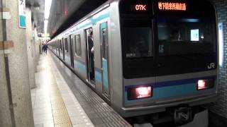 【JR】E231系800番台ミツK2編成 大手町発車