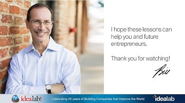 Thank you (Bill Gross Idealab)