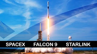 [Перенос] Пуск ракеты Falcon 9 с 46 спутниками Starlink от SpaceX.