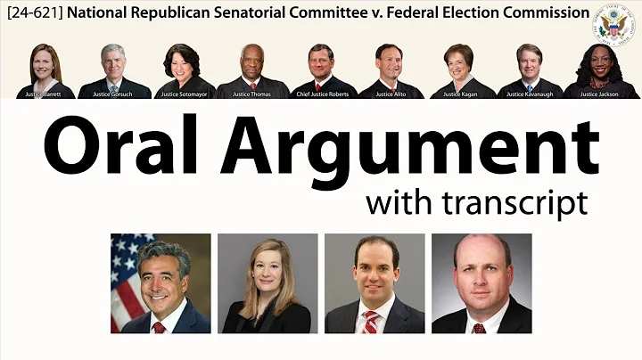 Oral Argument on donating to parties: Nat'l Republican Senatorial Committee v. FEC