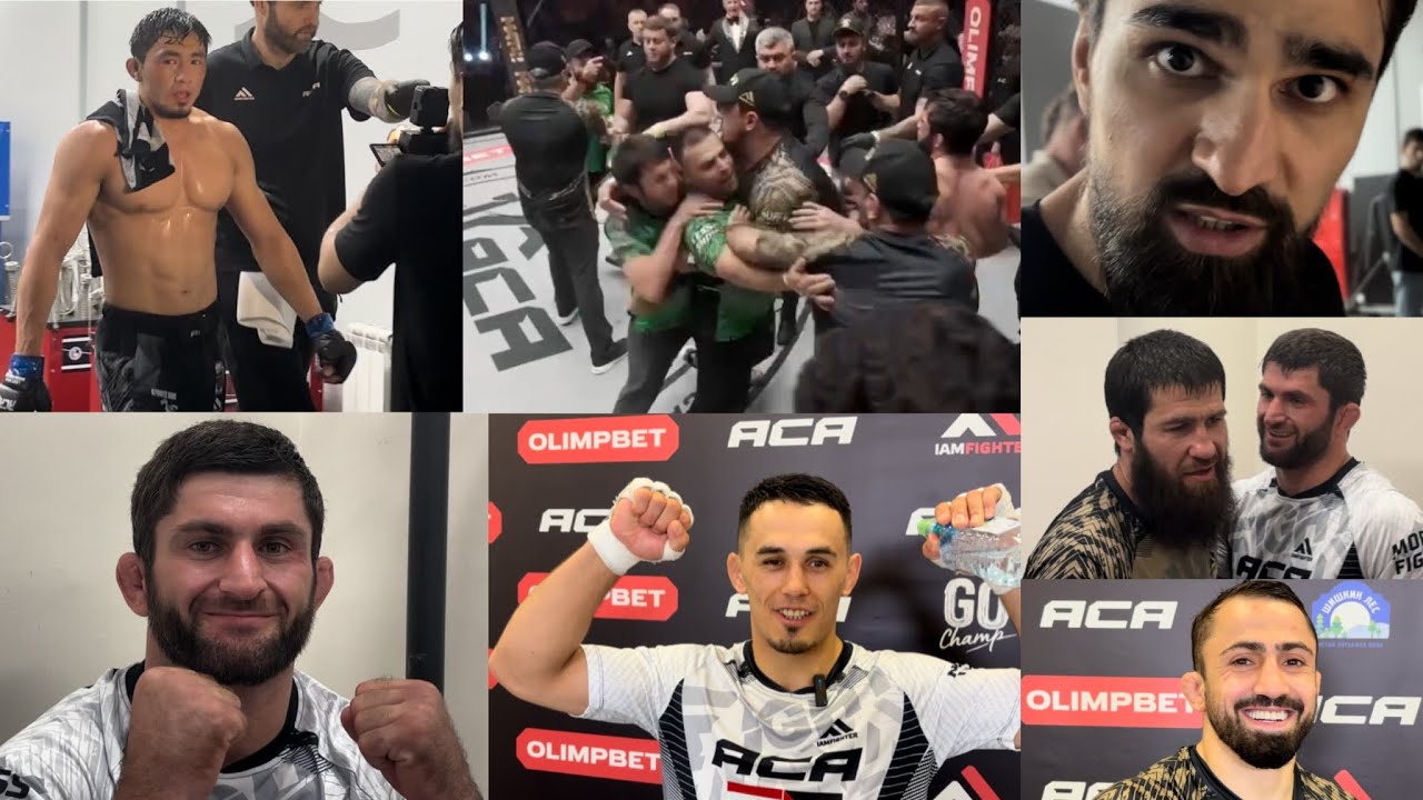 ПОТАСОВКА НА ACA | Влог | Турнир ACA 188: Гаджиев vs. Пшуков 2