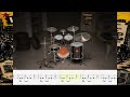 Los Prisioneros El Baile De Los Que Sobran - Drum Cover sheet music how to play tutorial #tutorial