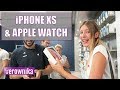 Reaccionando a IPHONE XS Y APPLE WATCH SERIES 4 | UNBOXING VLOG