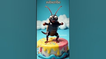 Motor Dancing Cockroach 🪳  Funny Dancing Cockroach 🪳  #shorts #dance #funny #pets #ai