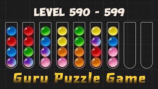 Ball Sort Puzzle - Color Game | Level 590 - 599 screenshot 4
