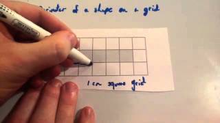 Perimeter of shape on a grid - Corbettmaths
