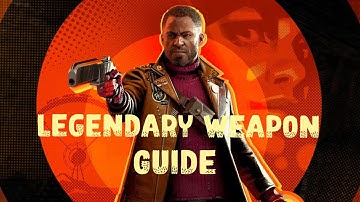 Deathloop - All Legendary Weapons Guide