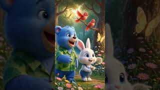 Benny Bunny and the Missing Rainbow 🌈 | Fun Kids Story | Preschool Learning Adventure