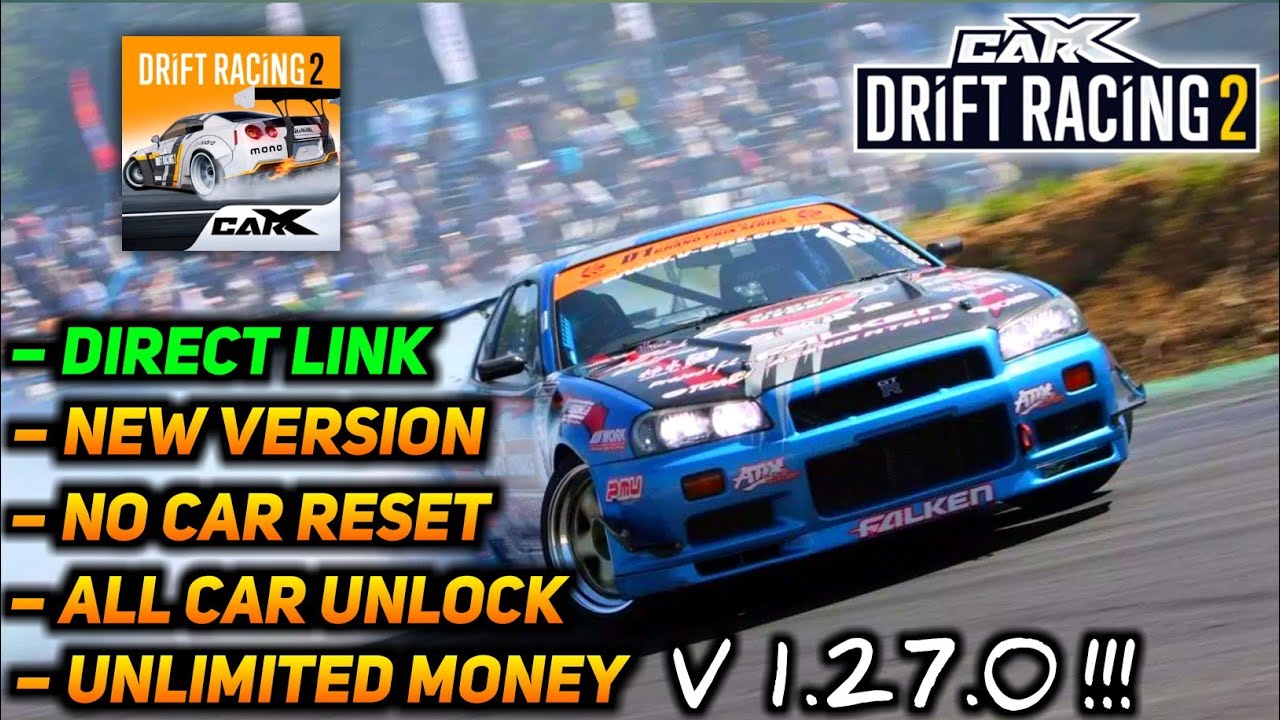 CARX DRIFT RACING 2 APK MOD DINHEIRO INFINITO V 1.27.0 ATUALIZADO 2023 