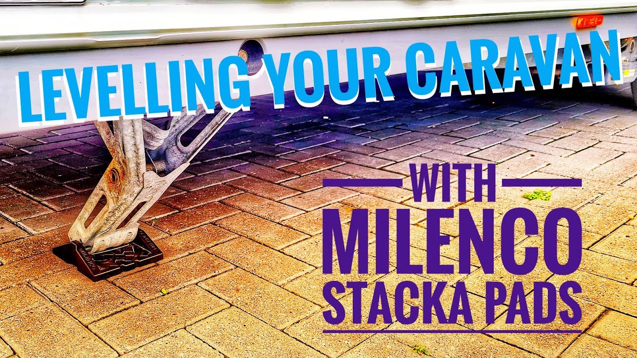 Milenco Stacka Corner Feet Single Pack - Caravan Motorhome Corner Steady Support - Model 3735