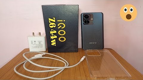 iQOO Z6 44w Unboxing And First Impressions ⚡ 44w Charging, AMOLED,In Display Fingerprint #IQOOZ6