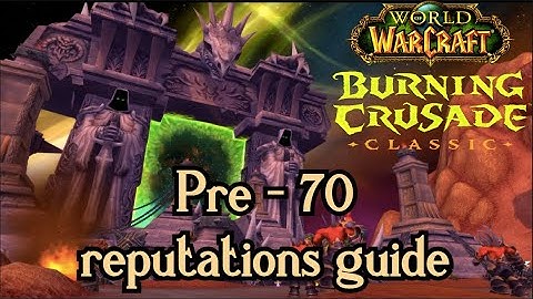 Focus on reputations while leveling - DON