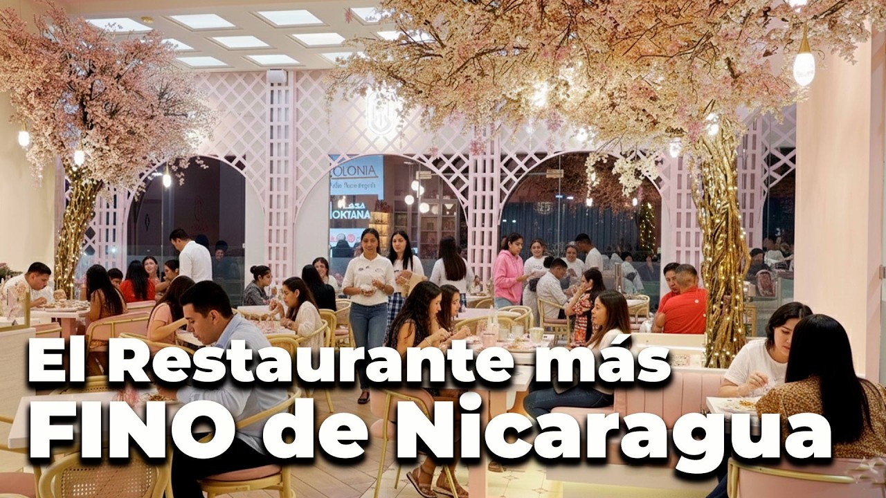 Entré al RESTAURANTE de un MILLONARIO en Nicaragua ¿Vale la pena?🇳🇮💎