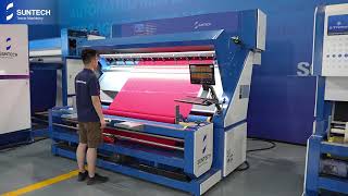 SUNTECH High-Speed AI Fabric Inspection System for Woven Fabric | Max 80m/min & 90%+ Accuracy