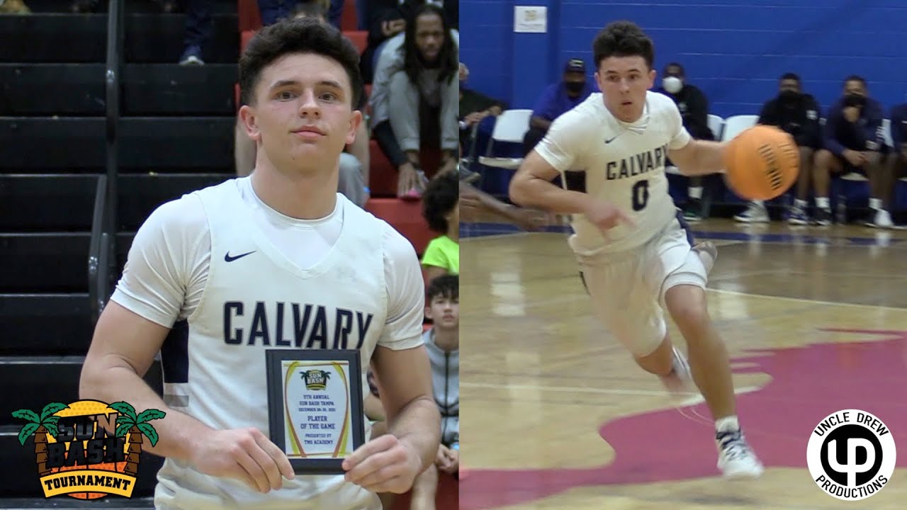 6' 2024 Daniel MacGregor Near TRIPLE DOUBLE v Clearwater--Prep Hoops Sun Bash