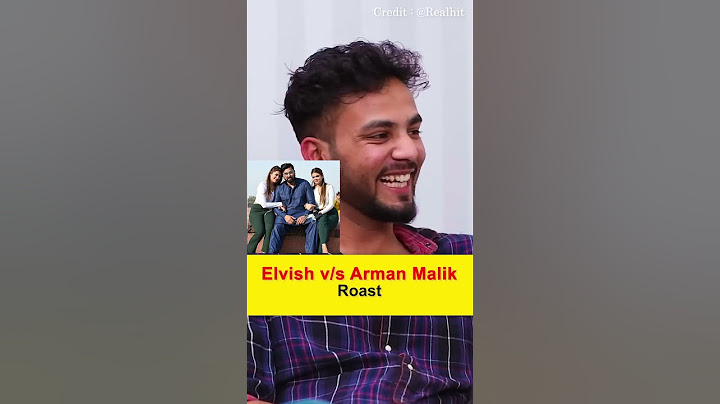 Elvish Yadav vs Arman malik Roast 😨😨😨