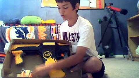 Nerf Dart Tag Quick 16 unboxing