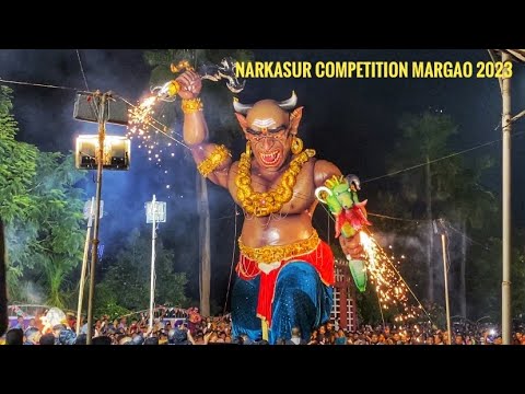 Narkasur 2023 Competition at Margao Goa Narkasur in Goa 2023