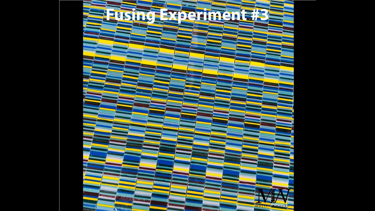 Fusing Glass Experiment #3: Stringer Tapestry