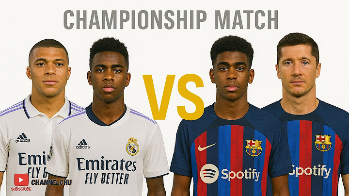 Real Madrid vs Barcelona | Santiago Bernabéu El Clásico Championship