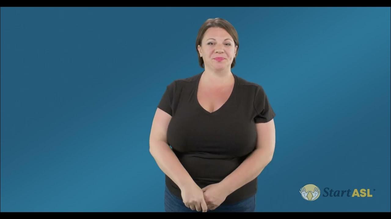 tissue in ASL YouTube