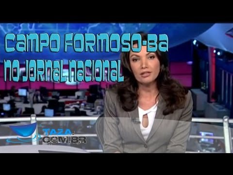 Campo Formoso aparece no Jornal Nacional em matéria sobre o Crack no Garimpo