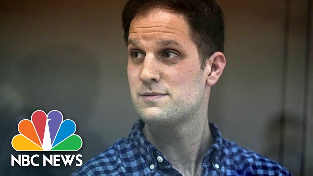 Wall Street Journal reporter Evan Gershkovich appears in Russian court