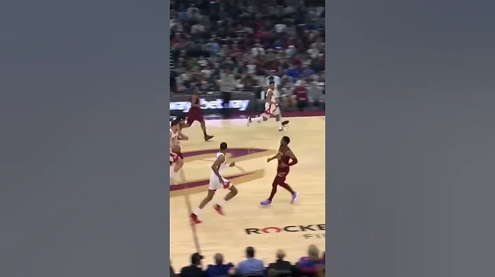 Alperen Şengün bildiğiniz gibi..#alperensengun #nba #houstonrockets #sengun #highlights #shorts