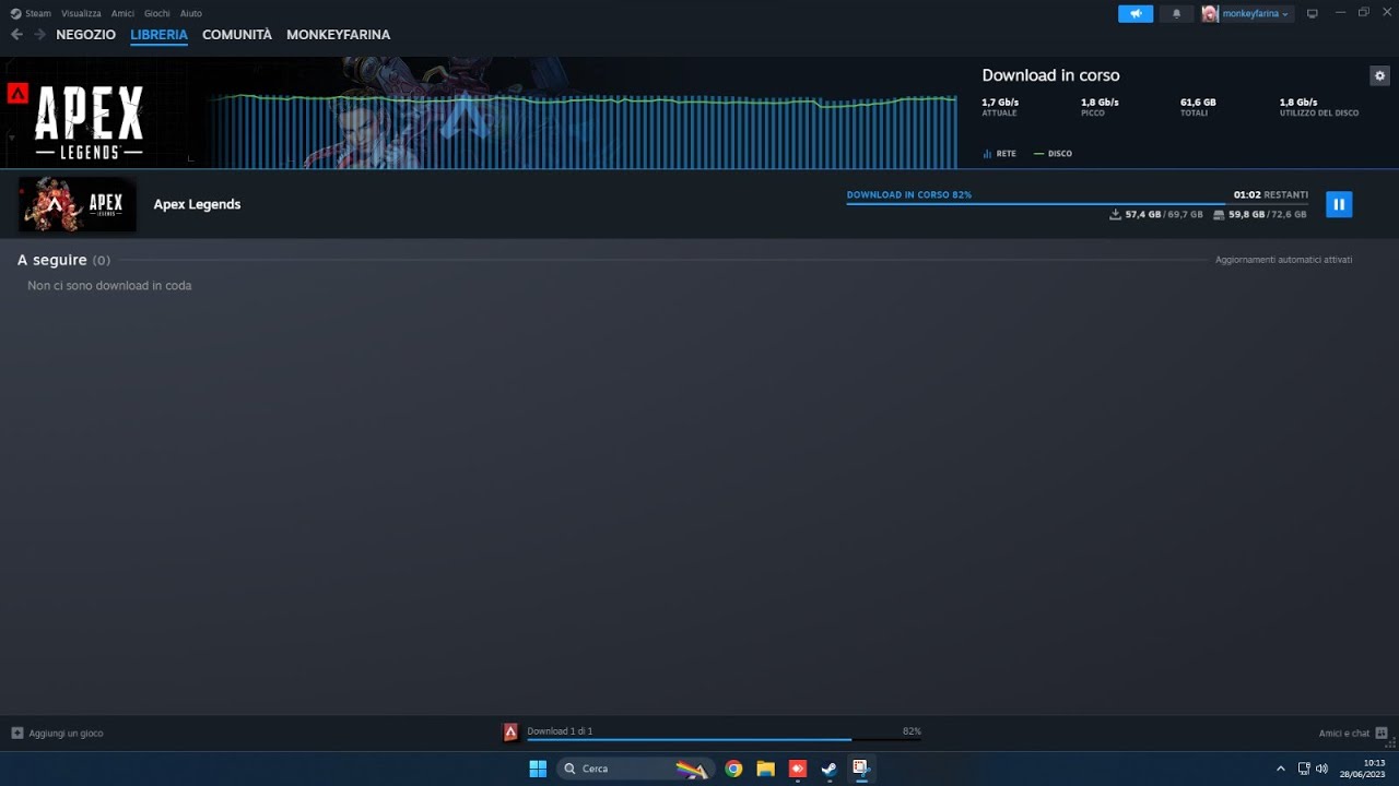 Steam Download on 2.5gigabit FTTH