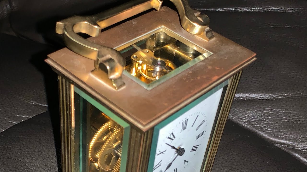 Mappin & Webb Carriage Clock Update - YouTube